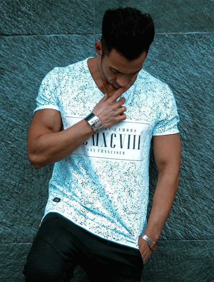 Black Printed Coffee Mug